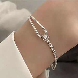 The Mixed Media Bracelet in 925 silver